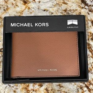 Michael Kors Men’s Slim Billfold Wallet